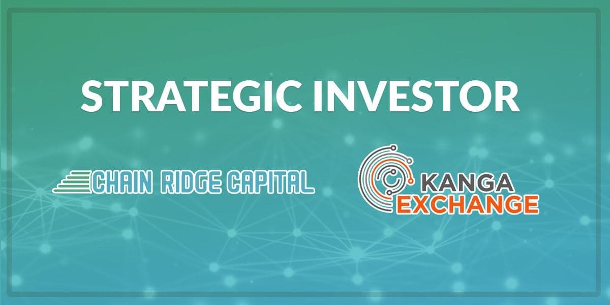Kanga exchange partnerem Chain Ridge Capital