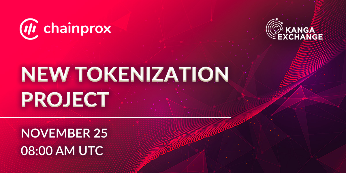 New tokenization project - Chainprox
