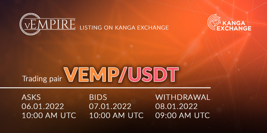 New listing on Kanga Exchange: project vEMPIRE DDAO