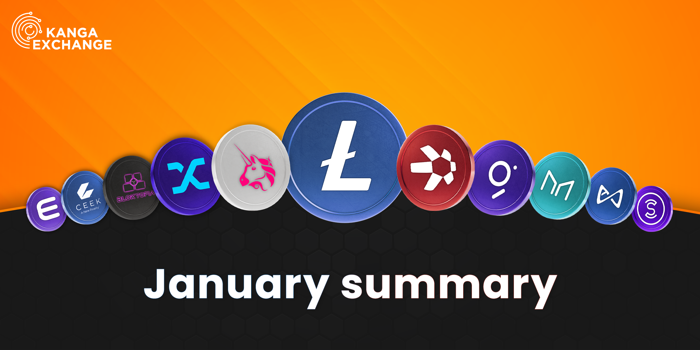 January Summary - New Listings on Kanga Exchange