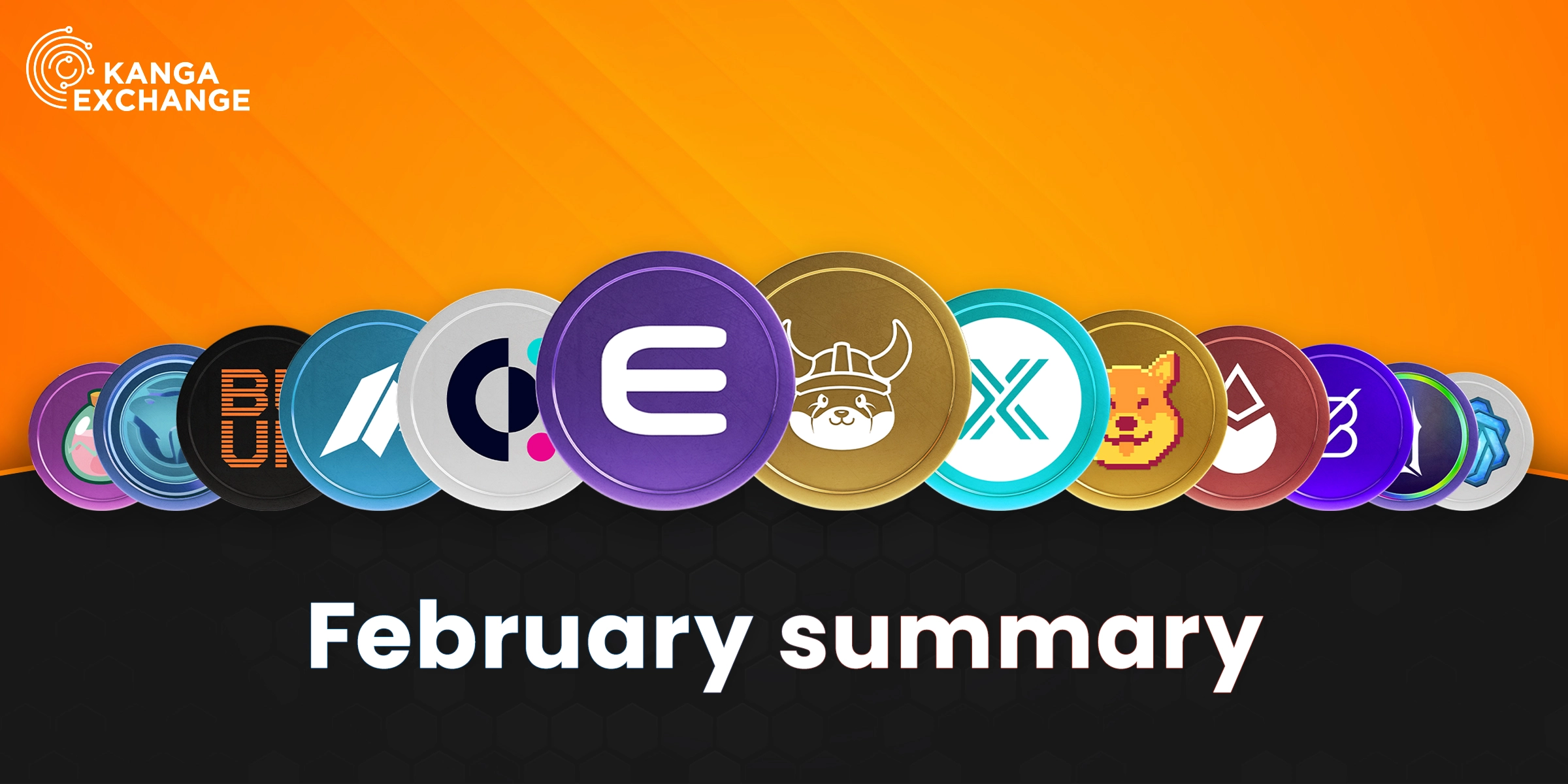 February Summary - New Listings on Kanga Exchange