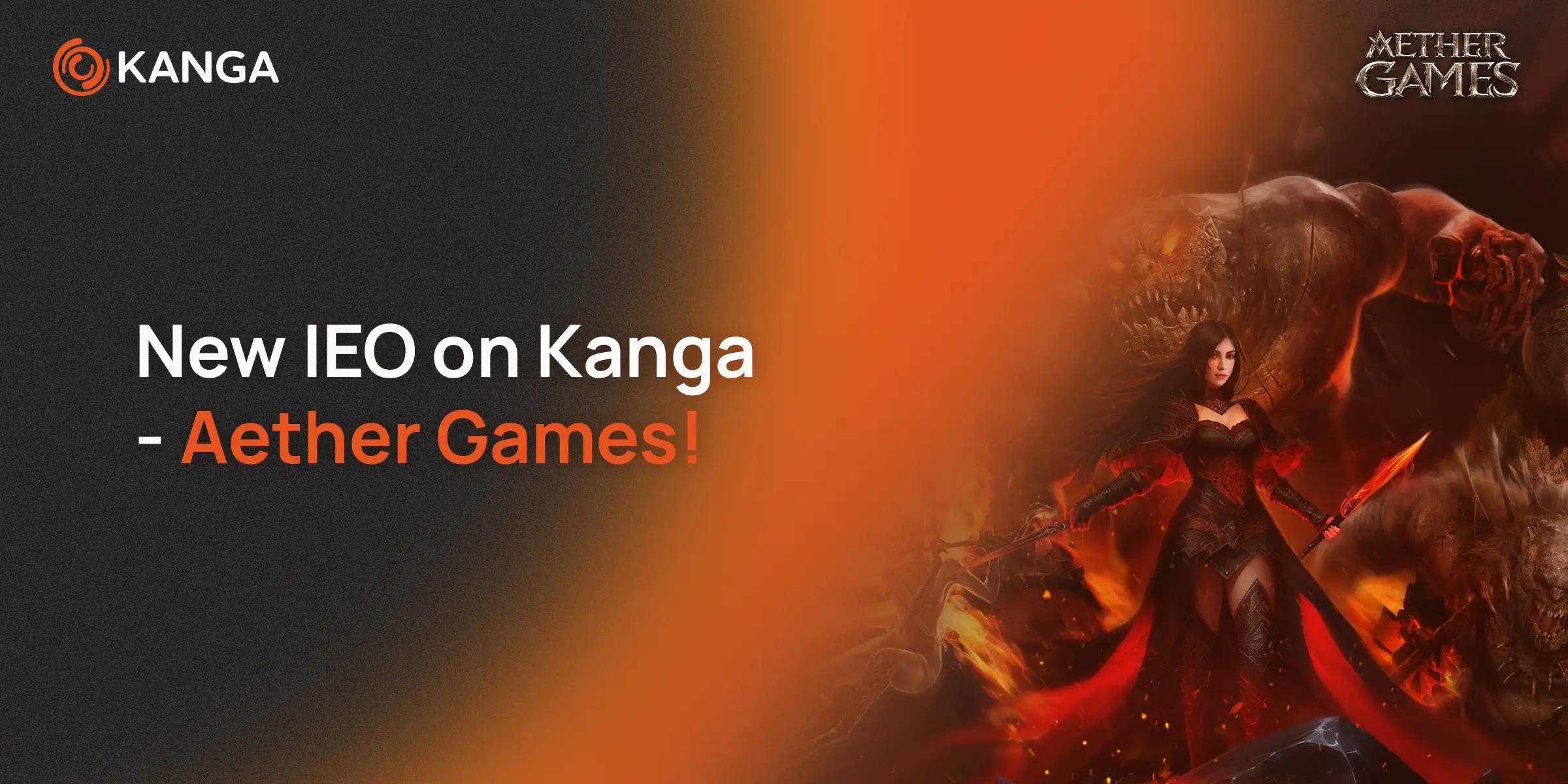 New IEO on Kanga - Aether Games!