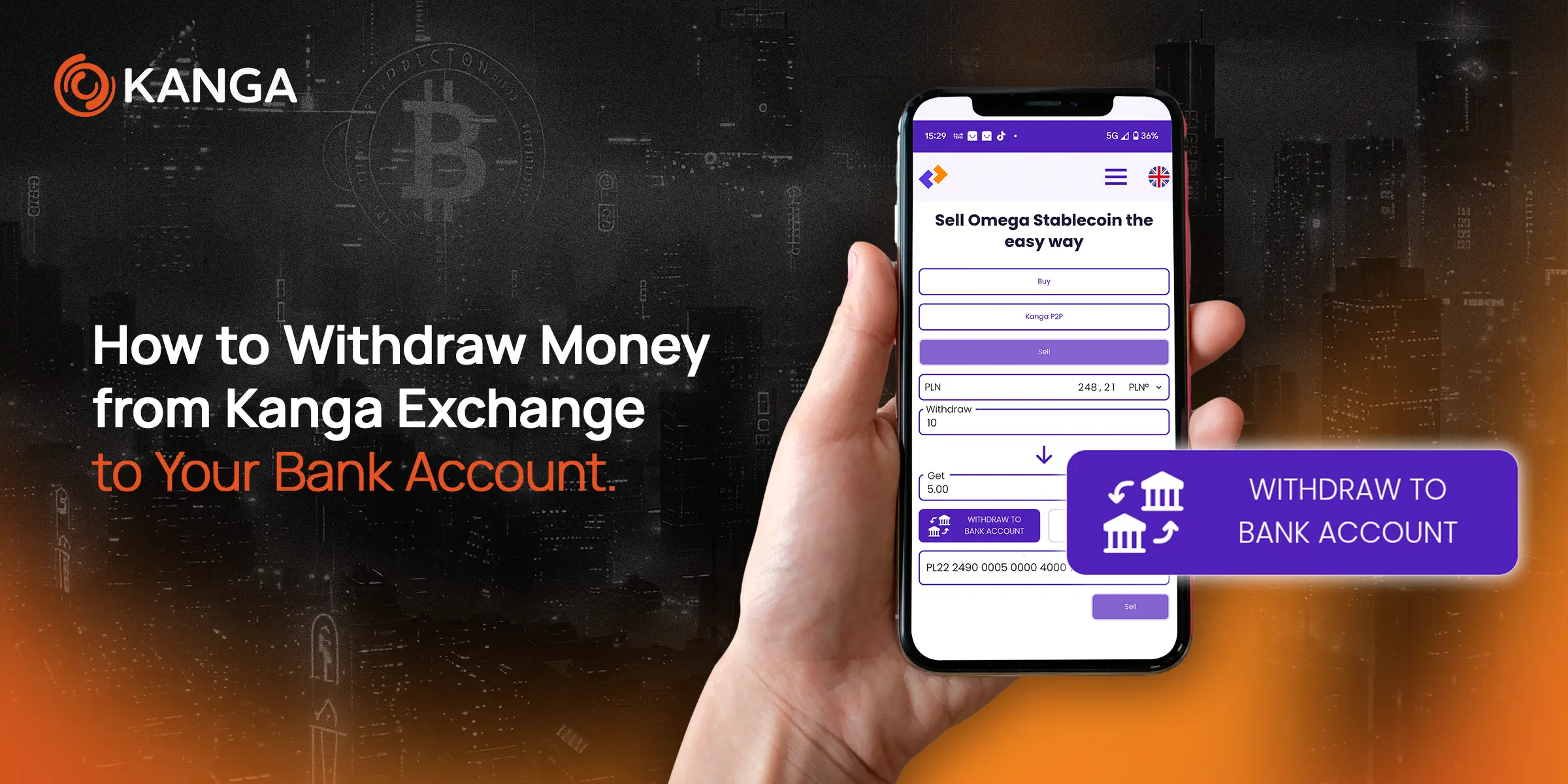 How to Withdraw Money from Kanga Exchange to Your Bank Account